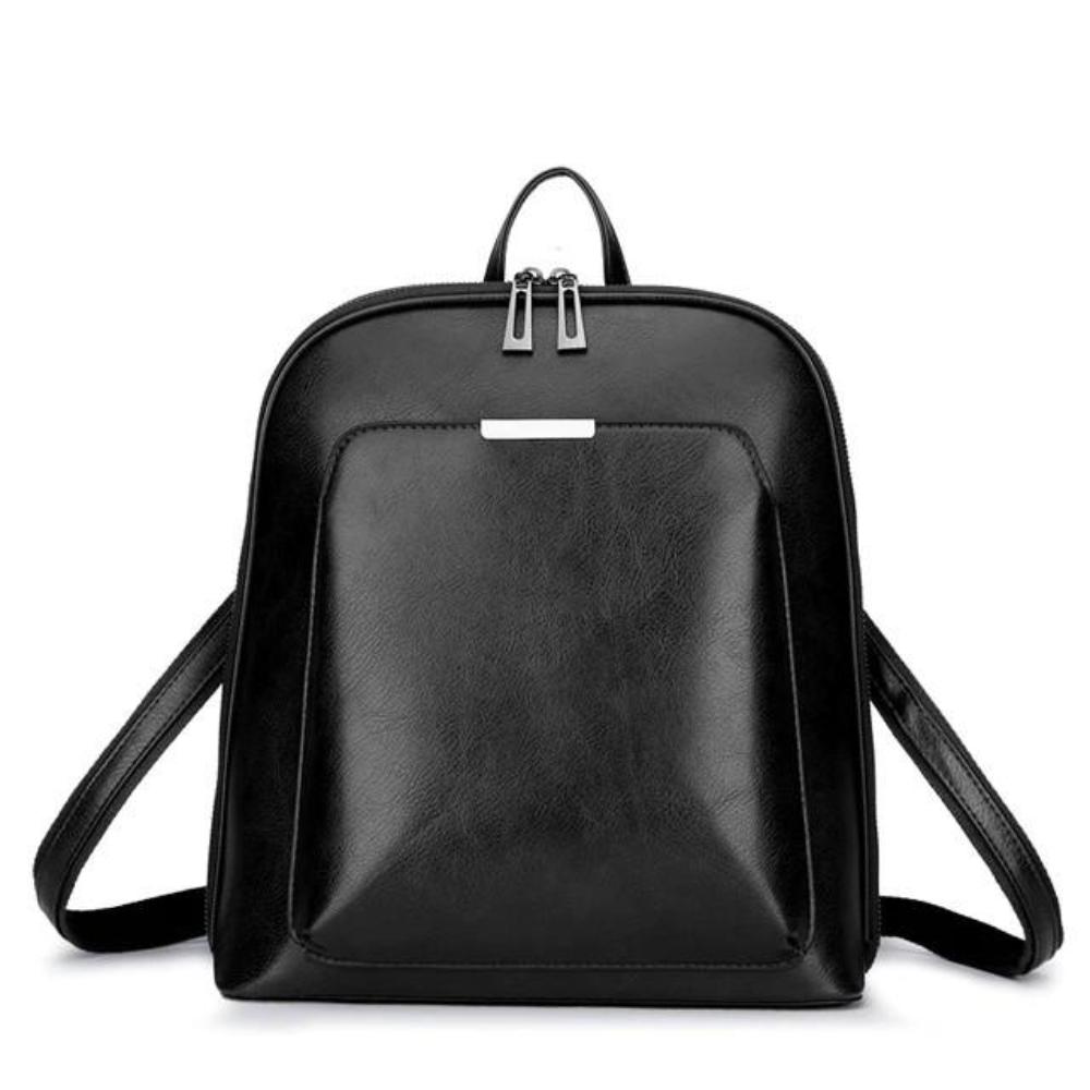 Lăcrămioara — Geantă atemporală cu două fermoare, elegantă și minimalistă