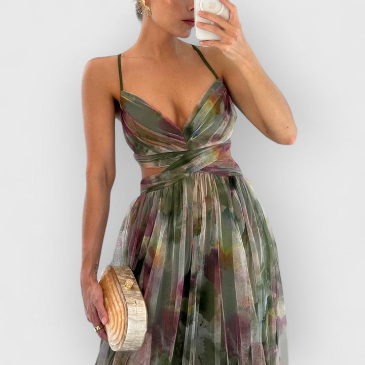 Héloïse | Robe maxi à imprimé floral