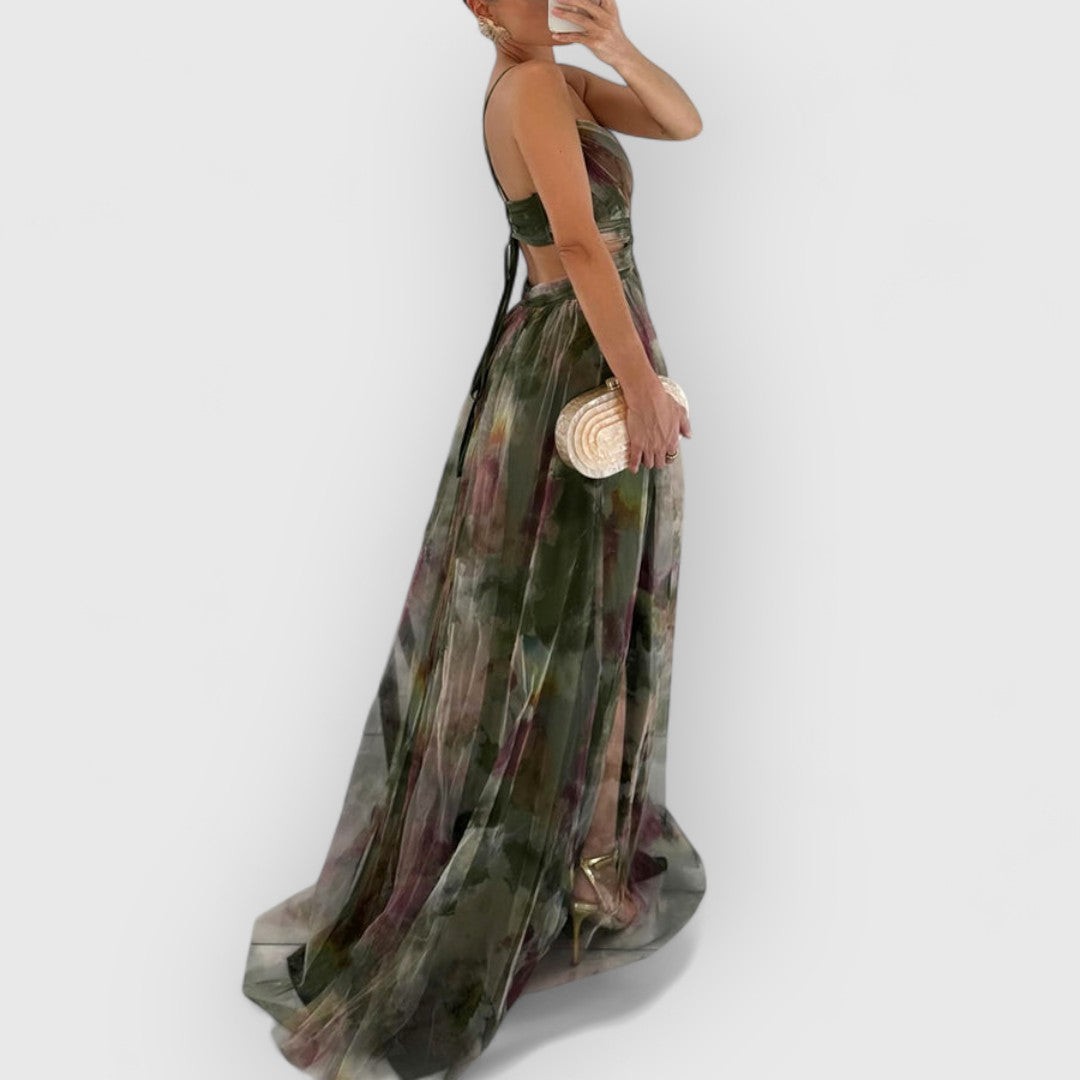 Héloïse | Robe maxi à imprimé floral