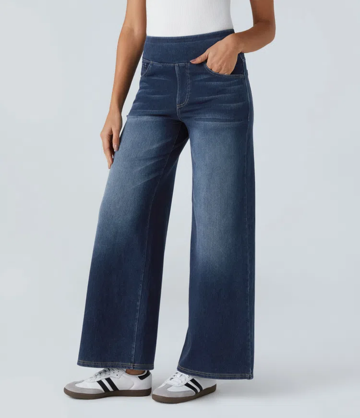 Camille | Jean Taille Haute Confortable