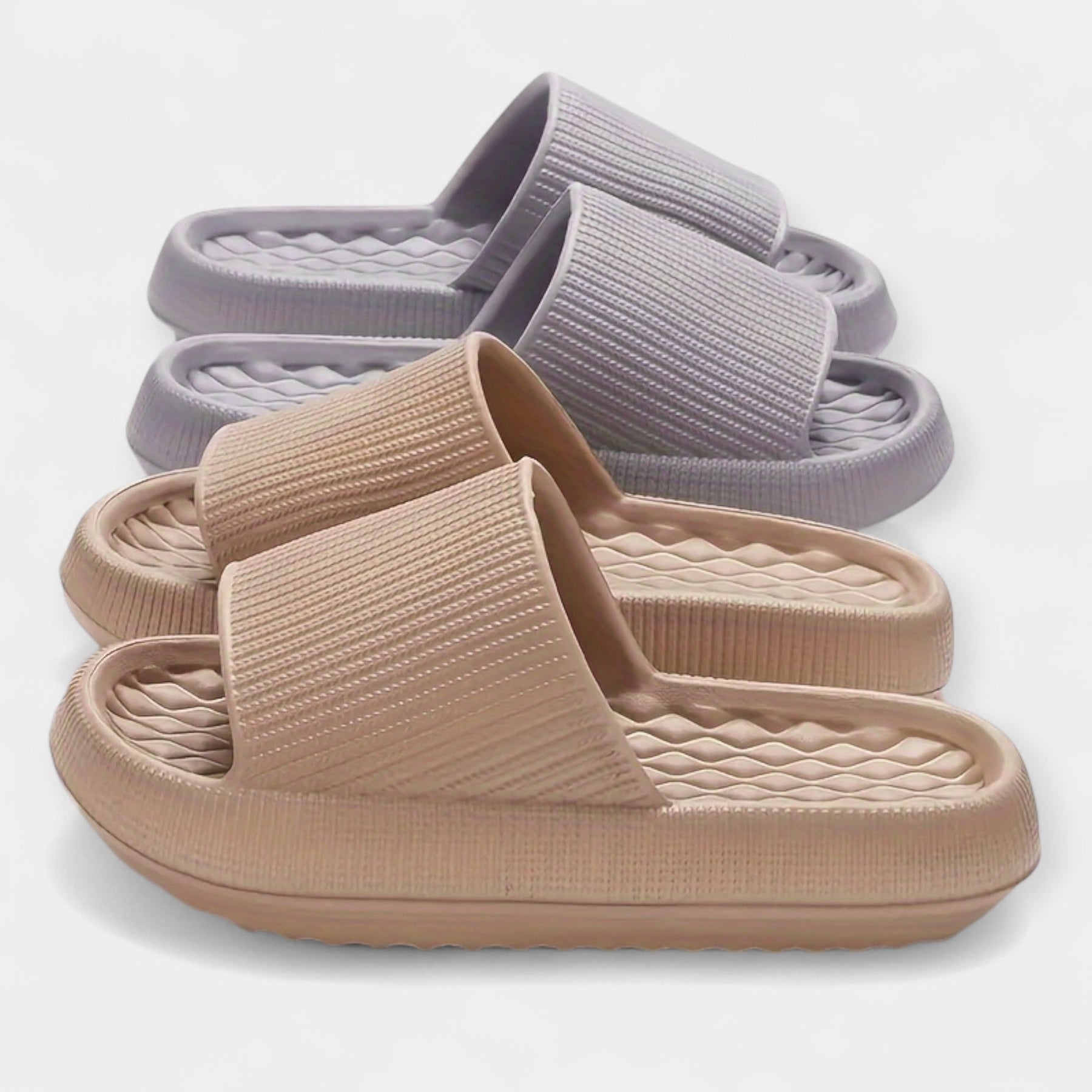 Sandale de Vară Slip-On cu Talpă Groasă