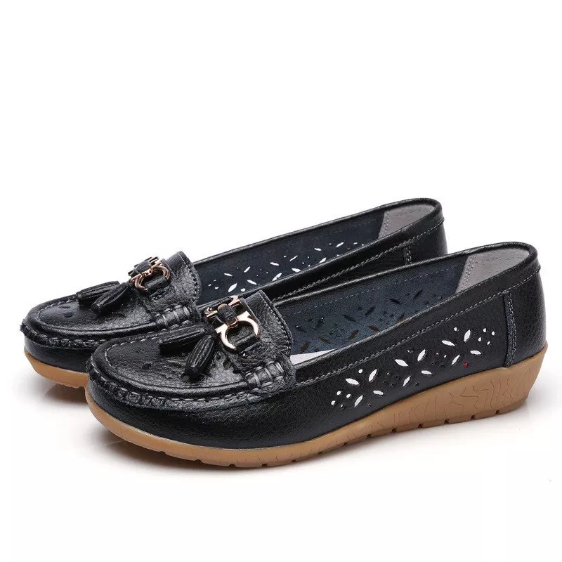 Tina | Sandales mocassins douces et respirantes