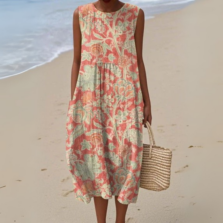 Ellis | Robe Vintage à Fleurs