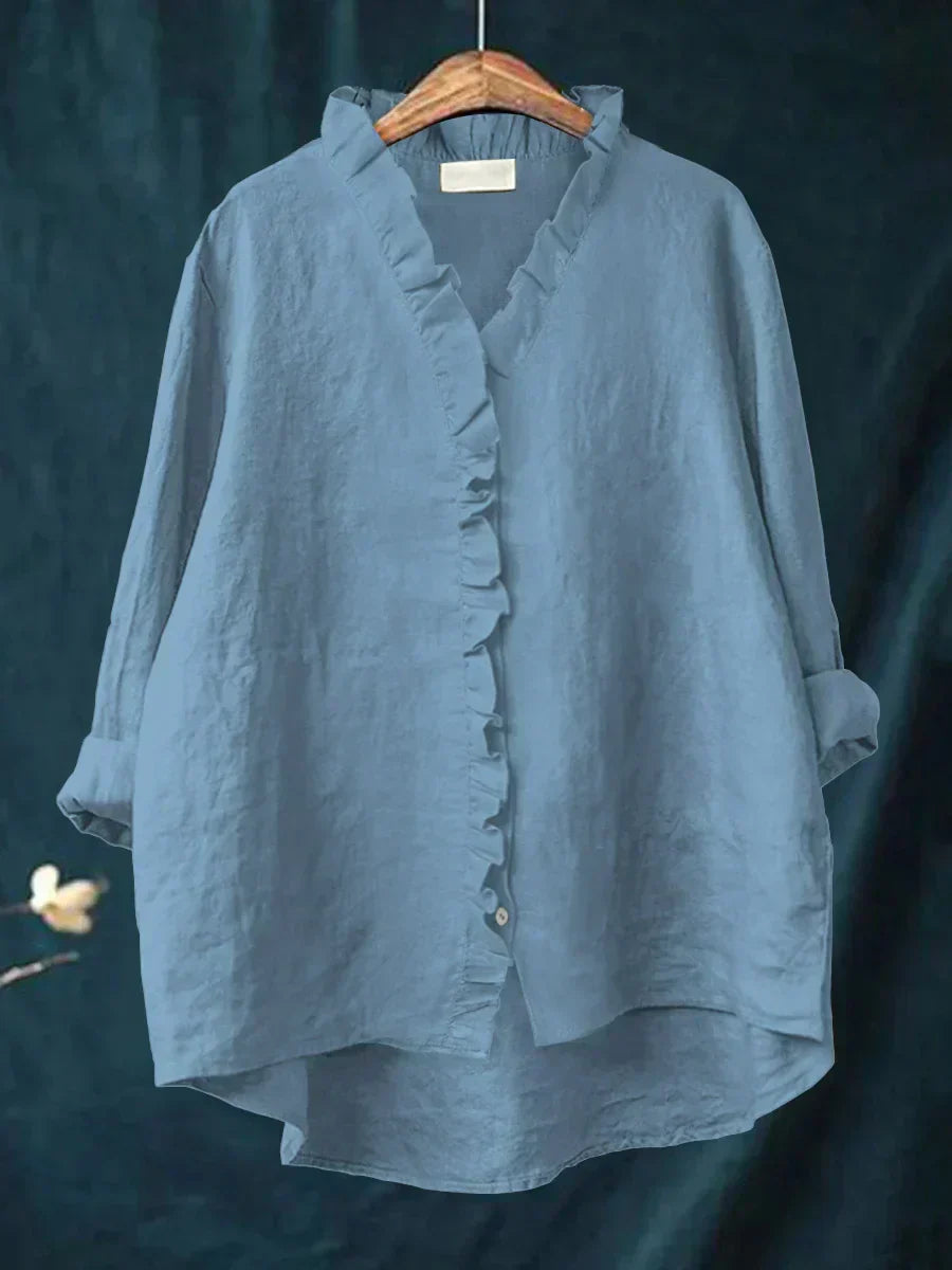 Lily - Blouse Légère à Volants
