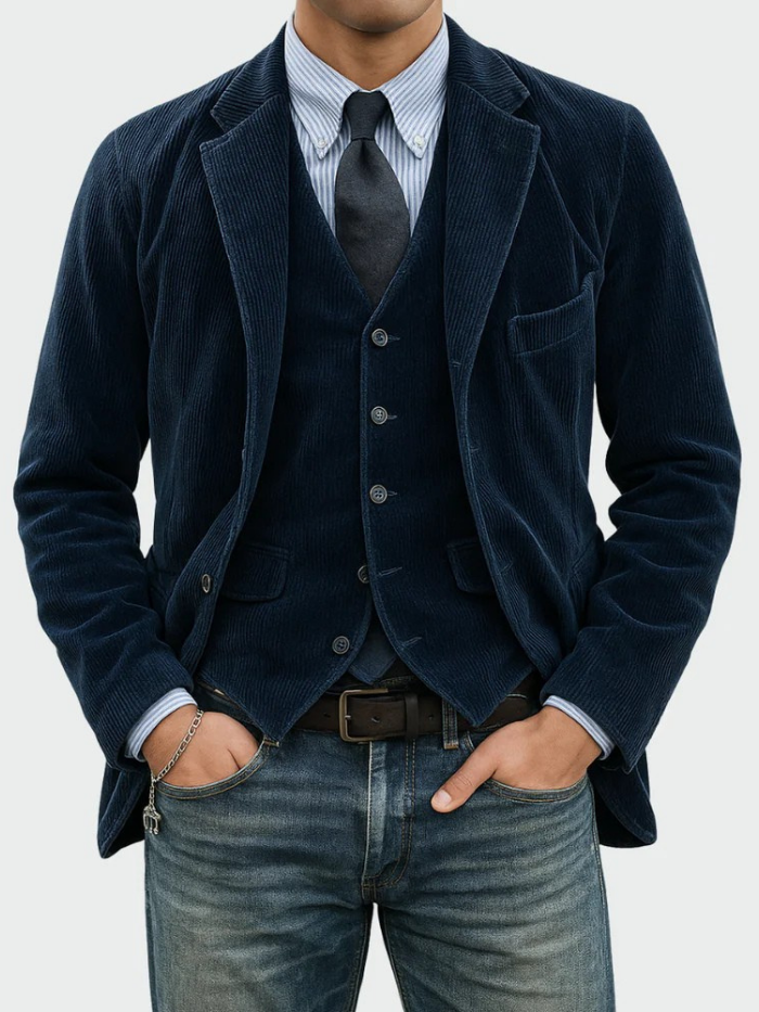 Tommy™ | Ensemble 2 pièces : Blazer et Gilet