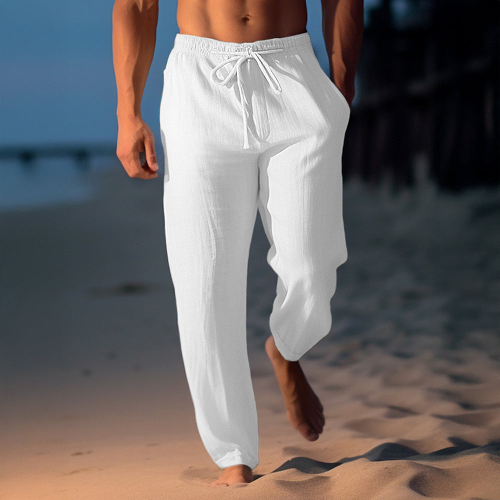 ANDRUS | PANTALONS EN LIN