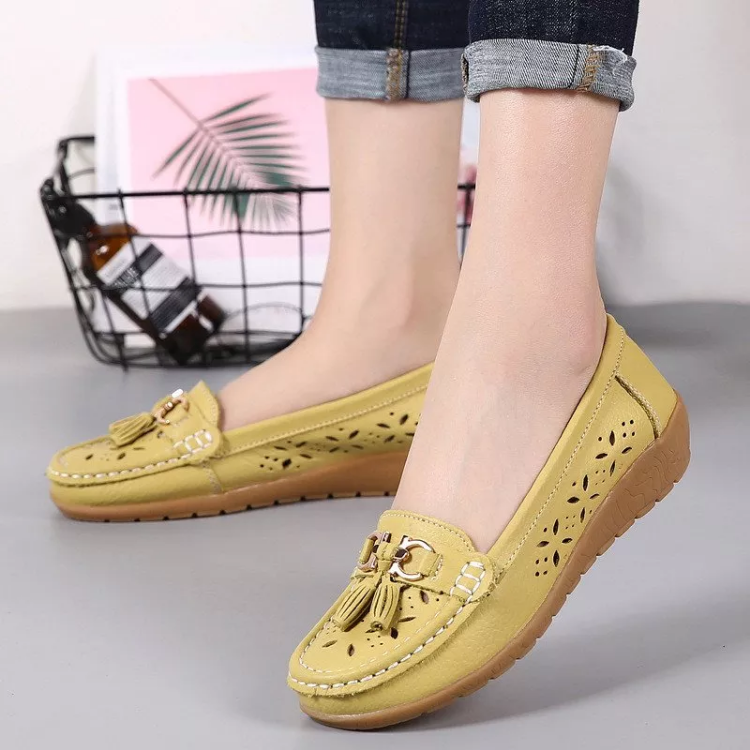 Tina | Sandales mocassins douces et respirantes