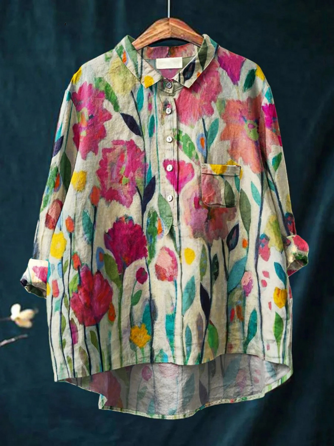 Phoebe - Chemise Vintage Éthérée