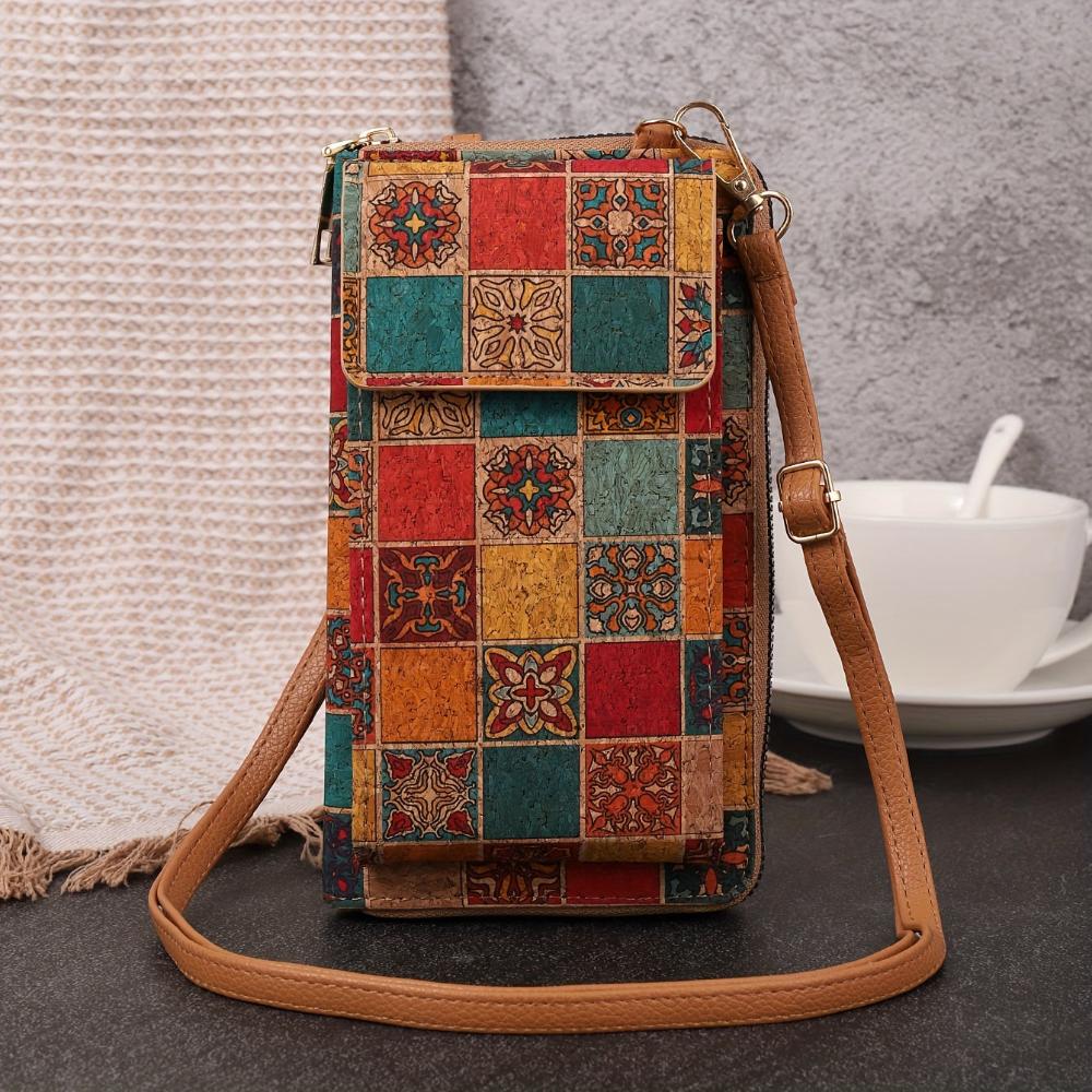 Natalia — Accesoriu Boho cu Flori pentru Geantă de Umăr