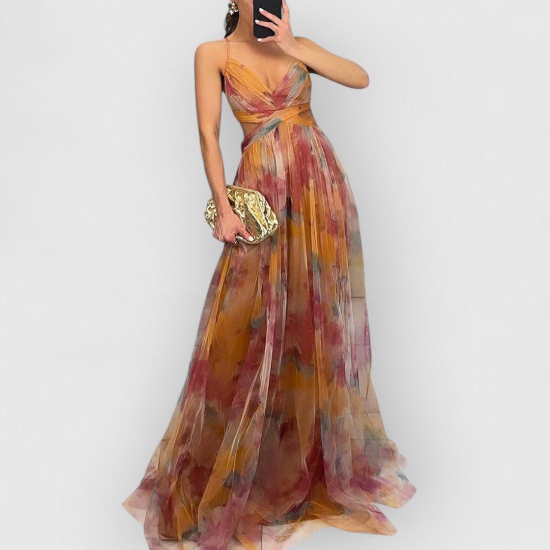 Héloïse | Robe maxi à imprimé floral