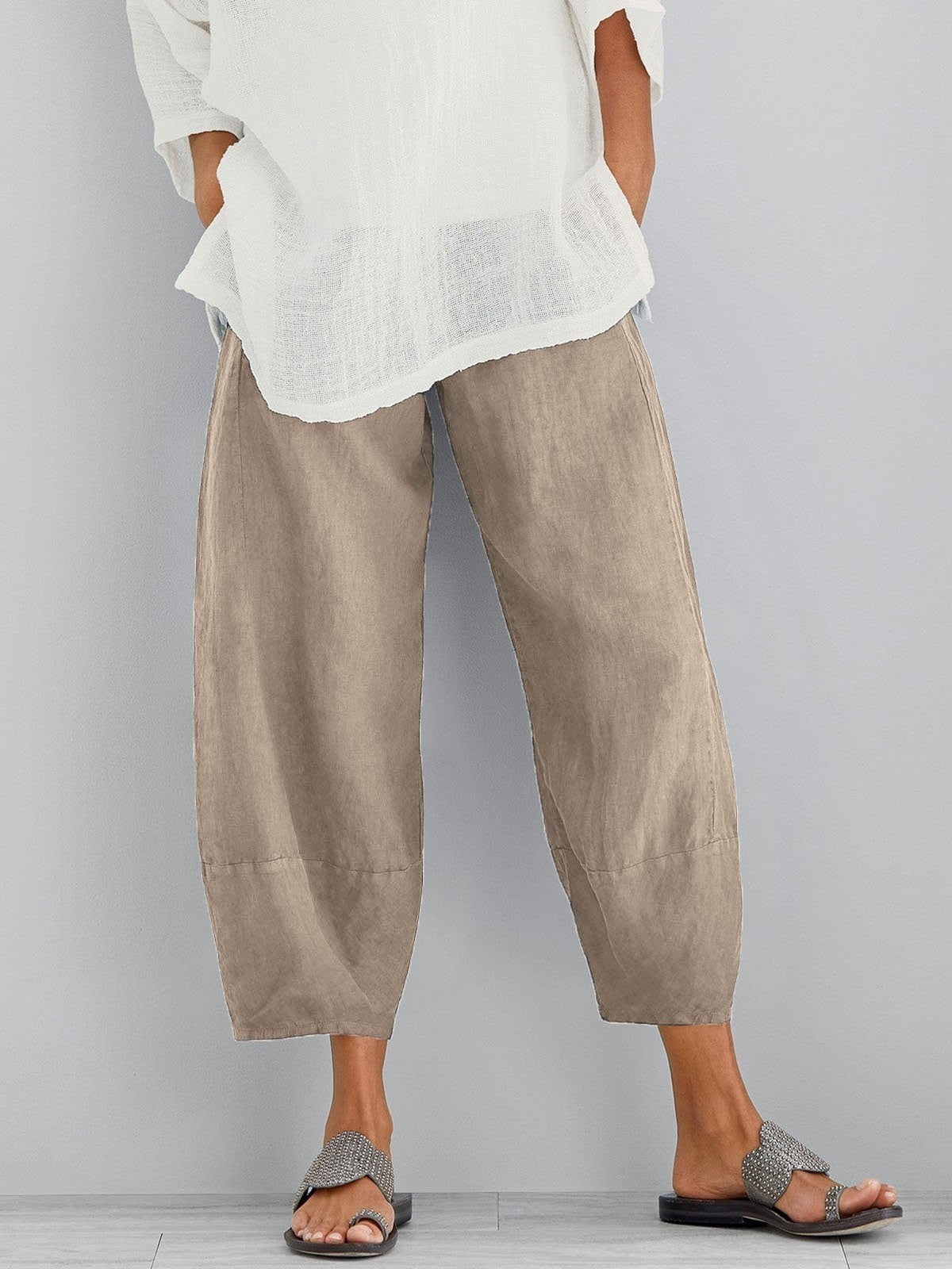 Alina - Pantaloni Lejeri de Vară