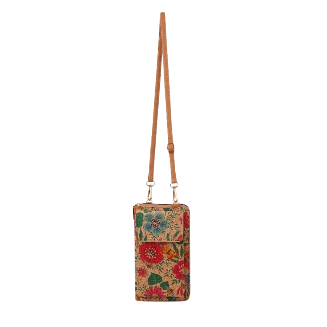 Natalia — Accesoriu Boho cu Flori pentru Geantă de Umăr