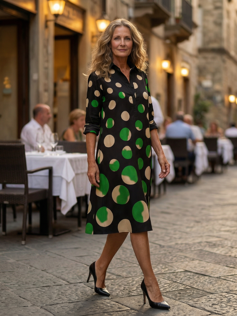 Karina | Robe élégante pour dîners et promenades