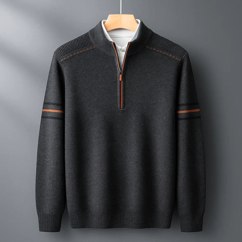 Elijah | Pull moderne à demi-zip Ease