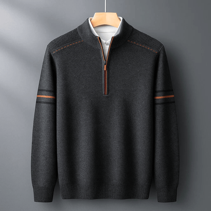Elijah | Pull moderne à demi-zip Ease