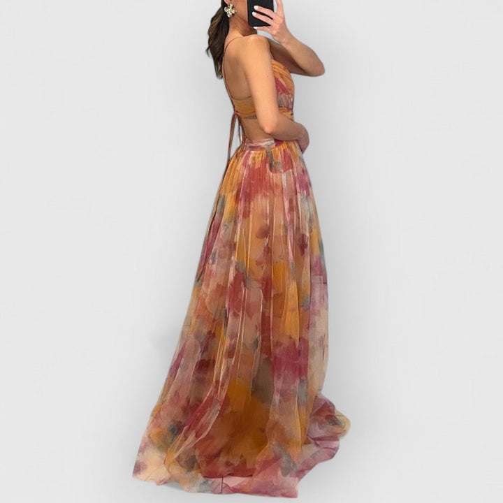 Héloïse | Robe maxi à imprimé floral