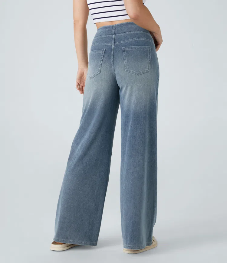 Camille | Jean Taille Haute Confortable