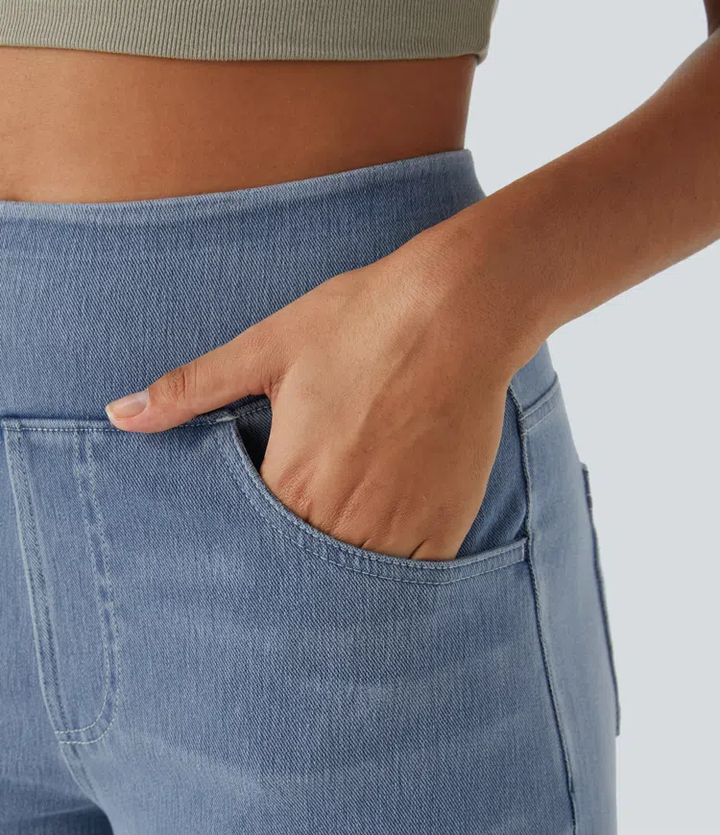 Camille | Jean Taille Haute Confortable