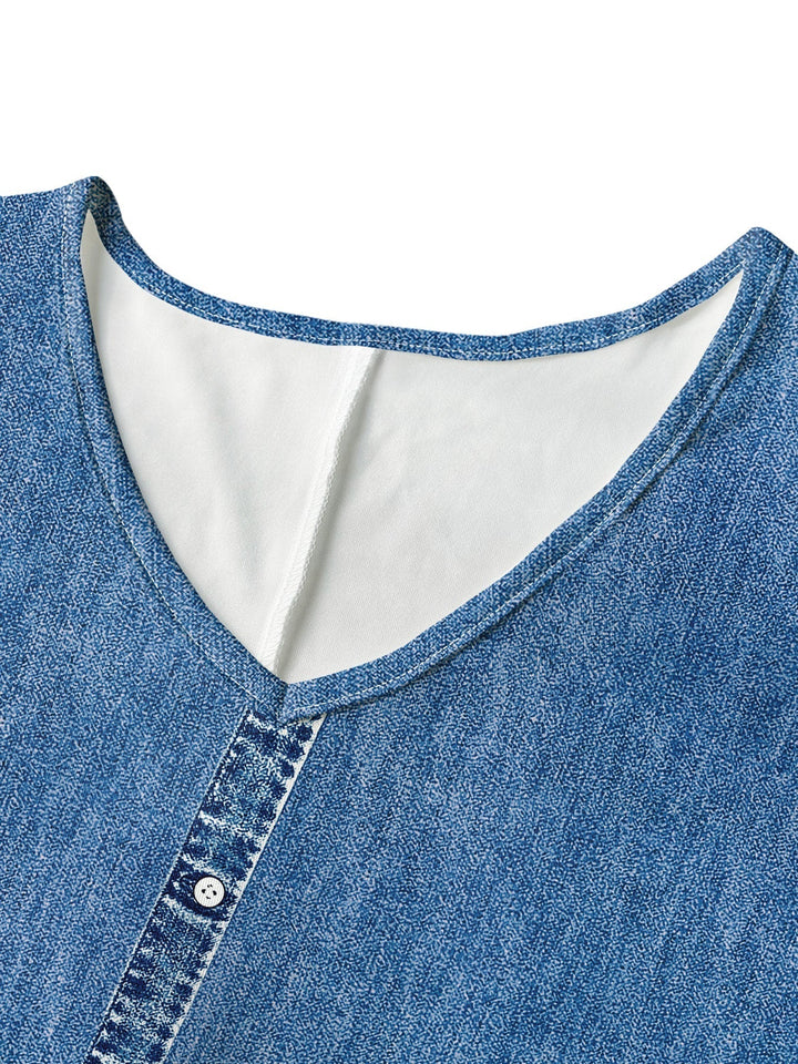 Helen | Élégante Robe Vintage en Denim