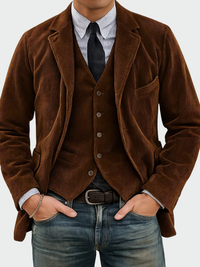 Tommy™ | Ensemble 2 pièces : Blazer et Gilet