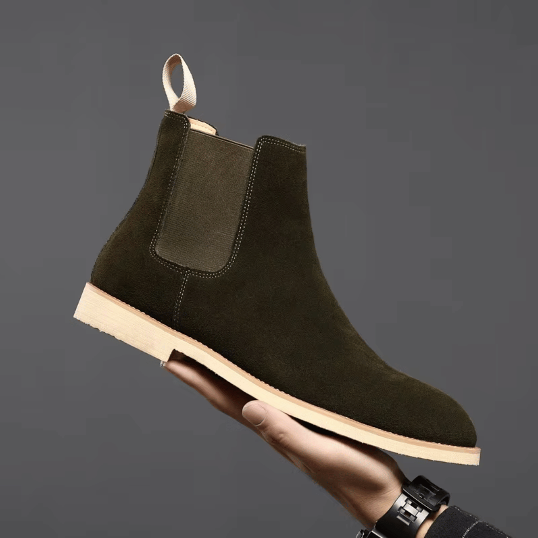 Bradley | Chelsea Boots din Daim