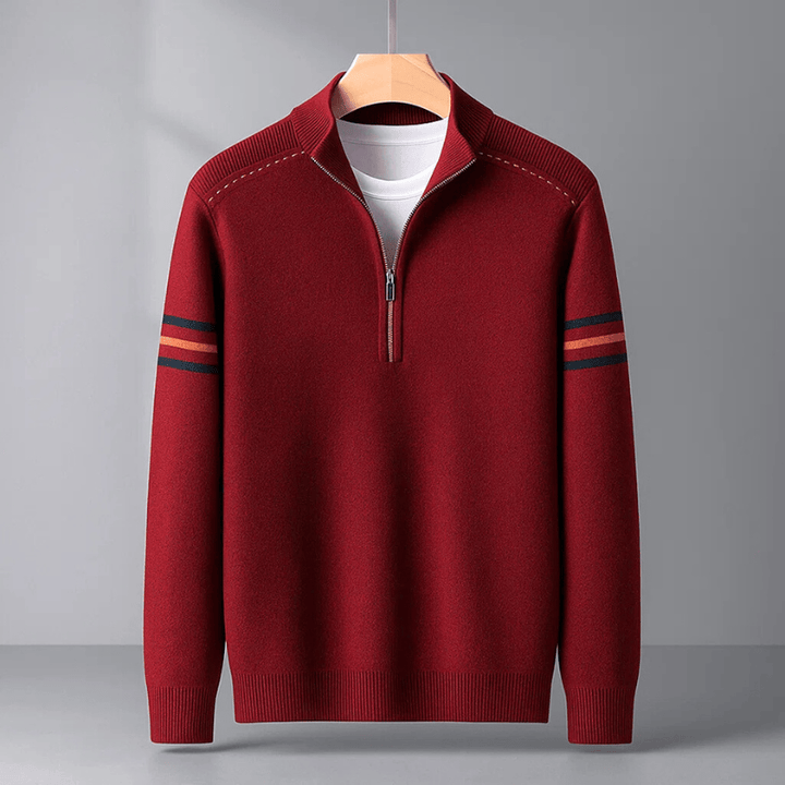 Elijah | Pull moderne à demi-zip Ease