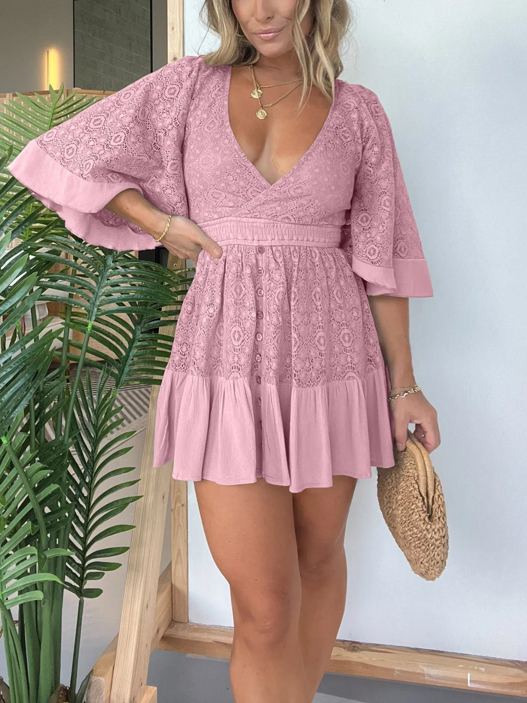 Anaïs - Robe Lenys En Dentelle Chic & Attirante