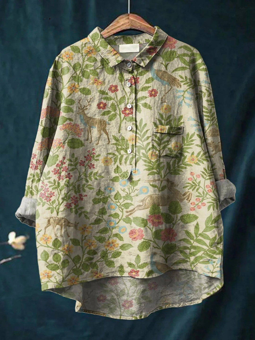 Géorgie - T-shirt Floral Aéré
