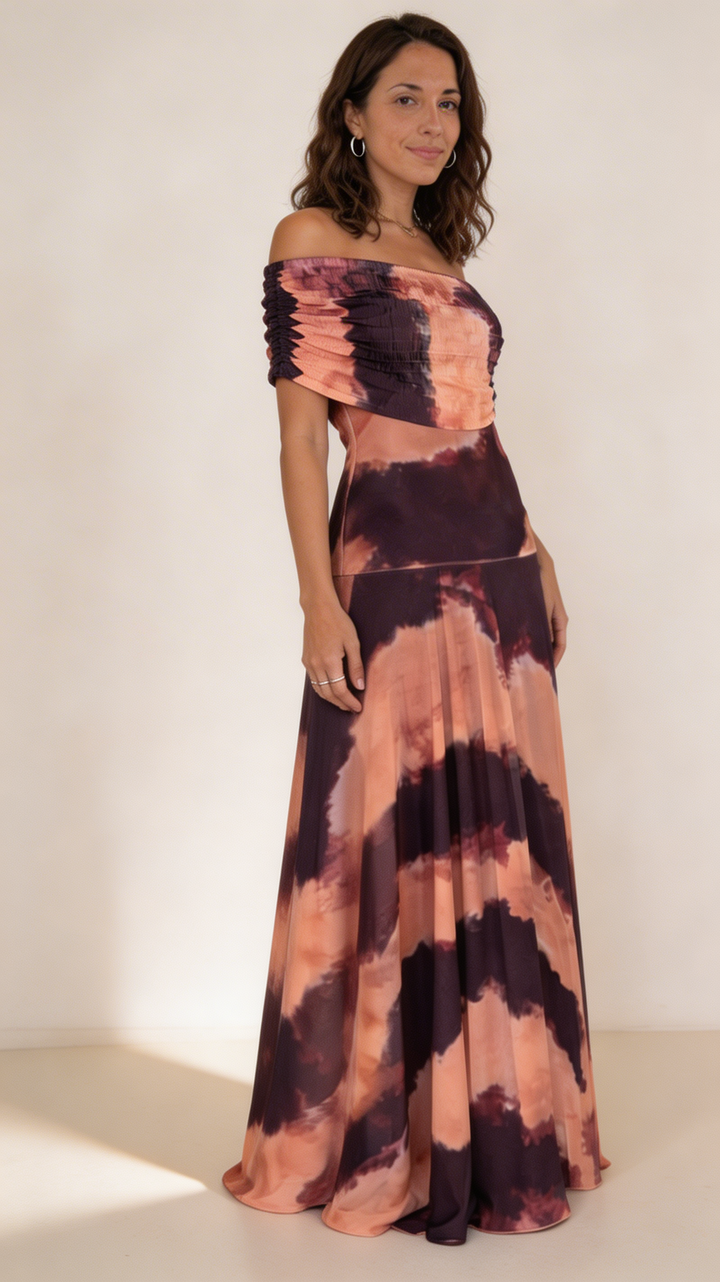 Sol | Maxi Tie-Dye Dress