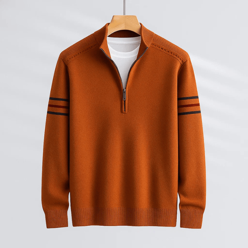 Elijah | Pull moderne à demi-zip Ease