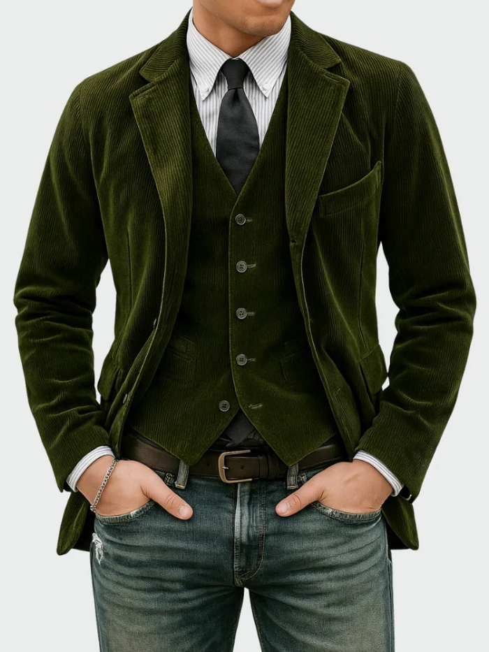 Tommy™ | Ensemble 2 pièces : Blazer et Gilet