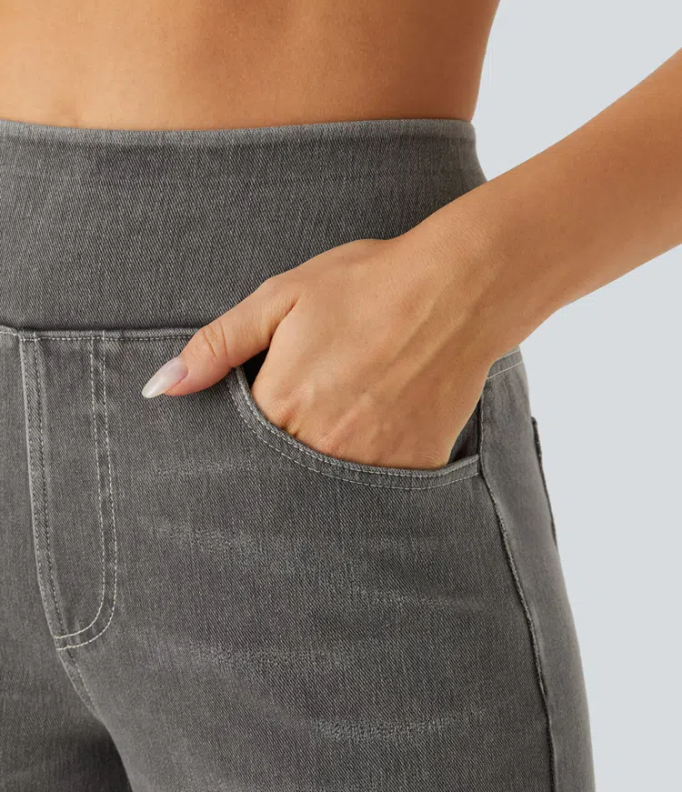 Camille | Jean Taille Haute Confortable