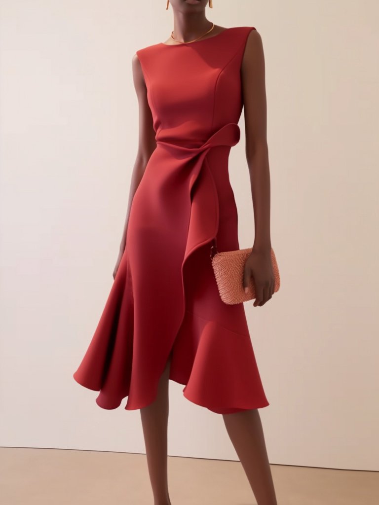 Darlene | Sophisticated Midi Robe