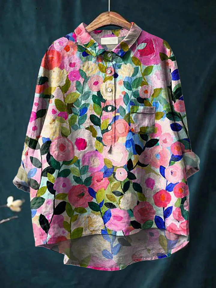 Leah - Chemise Décontractée de Printemps