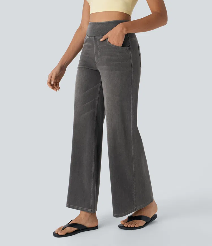 Camille | Jean Taille Haute Confortable
