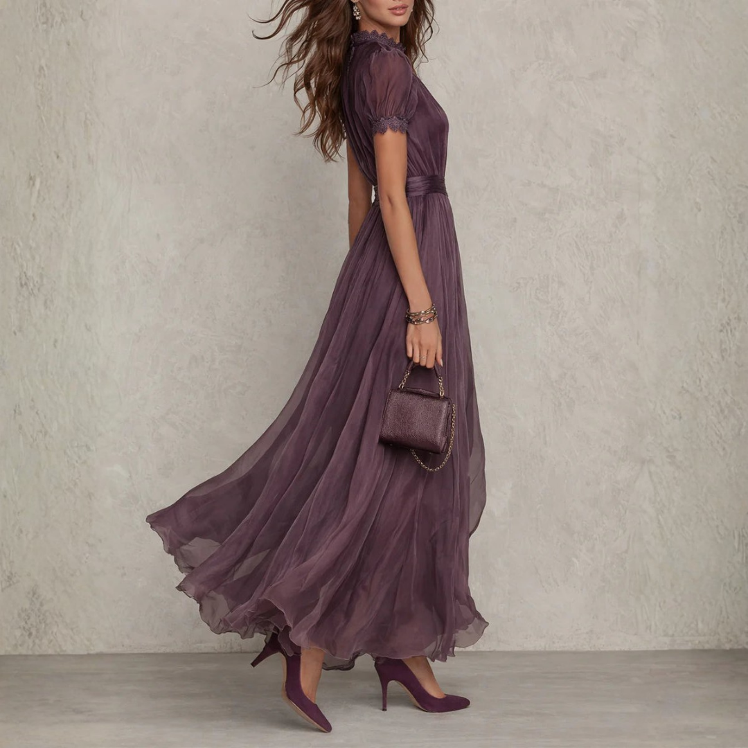 Yolanda | Élégante Robe Maxi Fluide