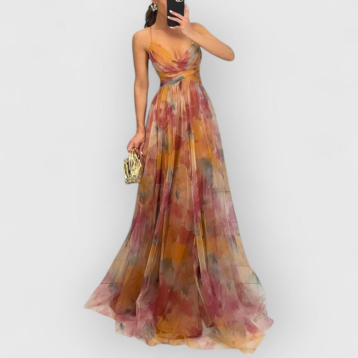 Héloïse | Robe maxi à imprimé floral