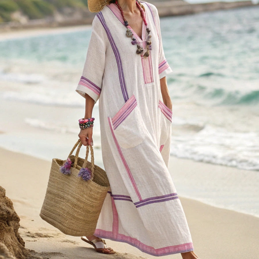 Rochie Caftan 'Victoire' | Eleganță Clasică