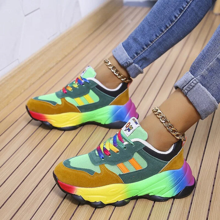 RetroStep | Baskets Rétro pour Femme, Confort et Soutien Accrus