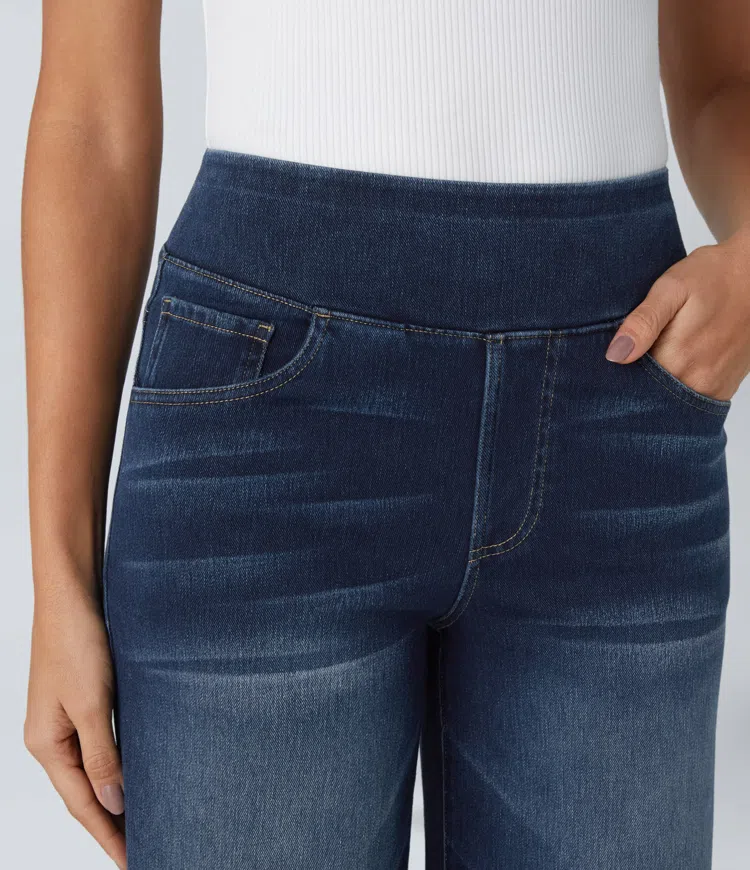 Camille | Jean Taille Haute Confortable