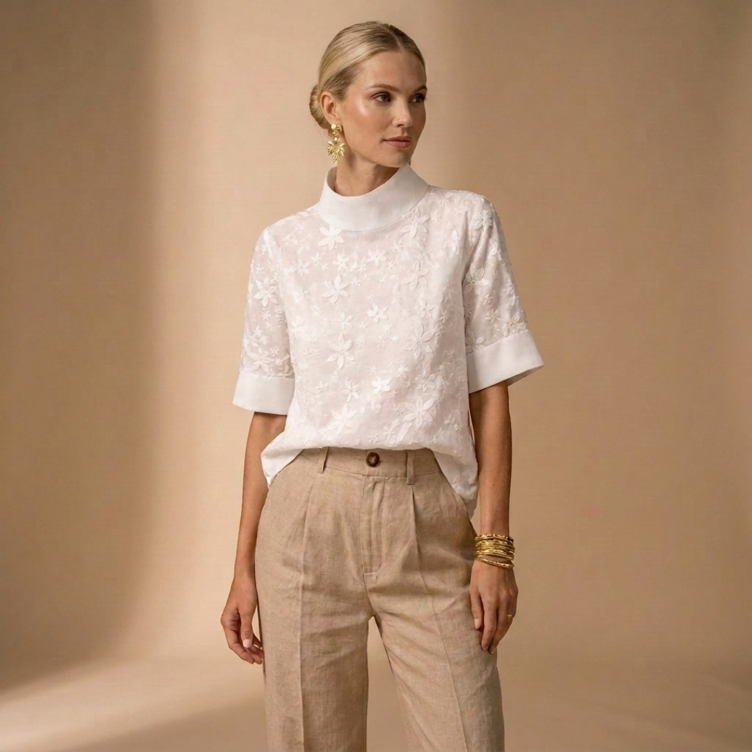 Estera - Floral Blouse