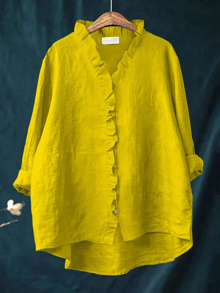 Lily - Blouse Légère à Volants