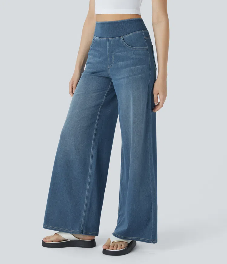 Camille | Jean Taille Haute Confortable