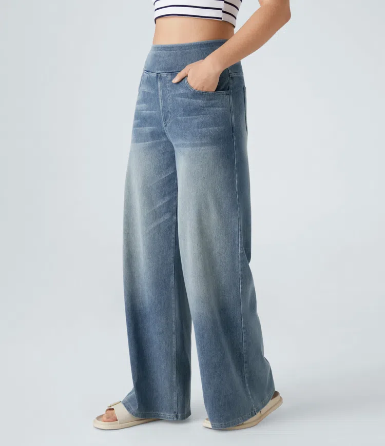 Camille | Jean Taille Haute Confortable
