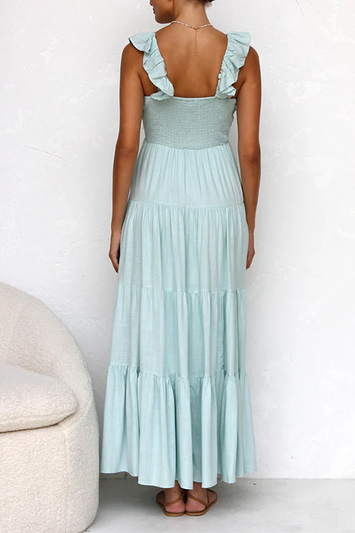 Marilyn | Rochie maxi cu decolteu adânc