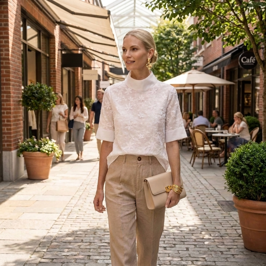 Estera - Floral Blouse