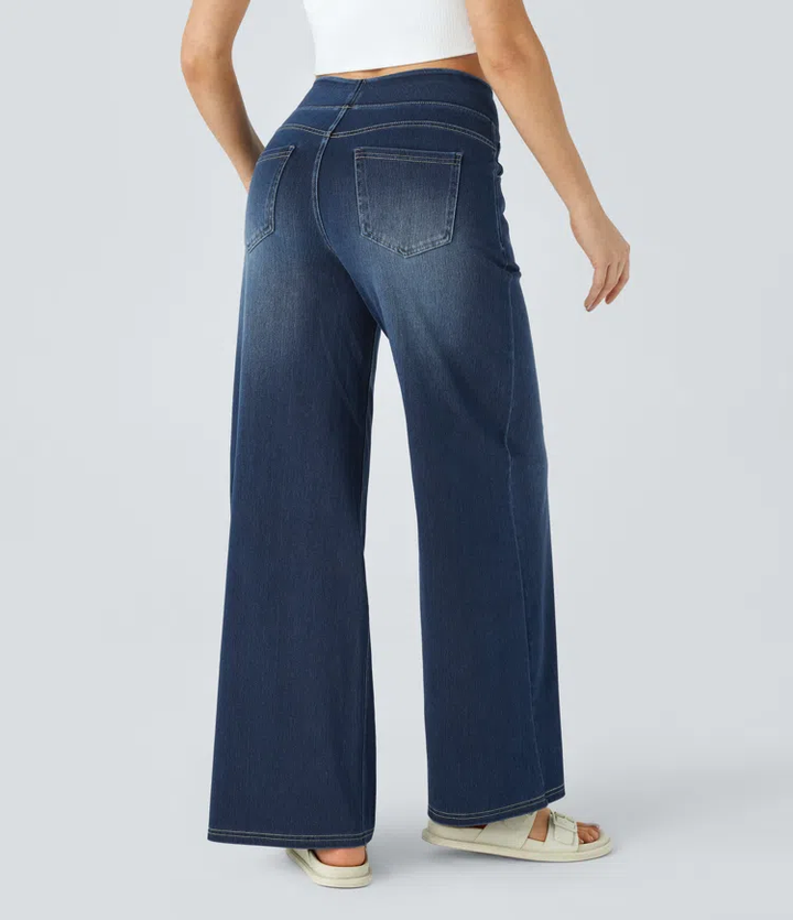 Camille | Jean Taille Haute Confortable