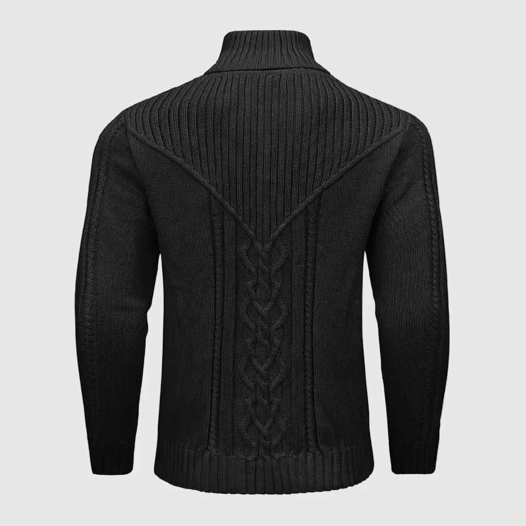 Alessandro | Pull ajusté Veneti avec col montant