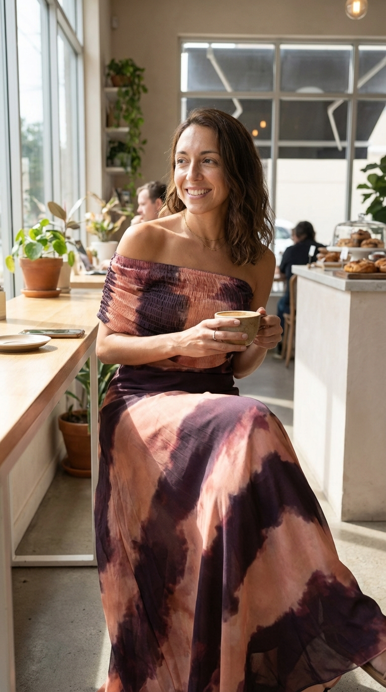 Sol | Maxi Tie-Dye Dress
