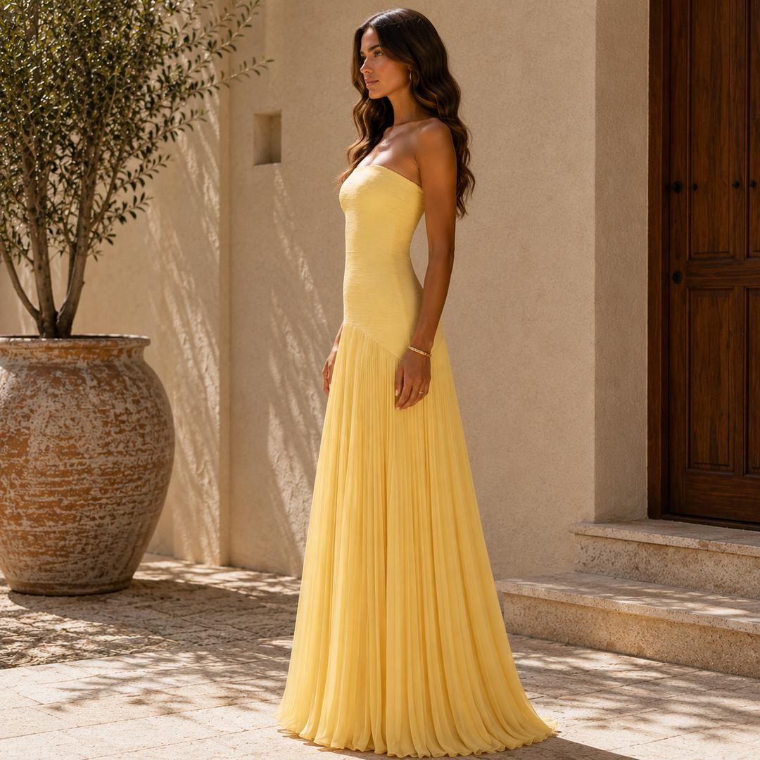 Robe Almudena™ | Élégance Raffinée aux Lignes Épurées
